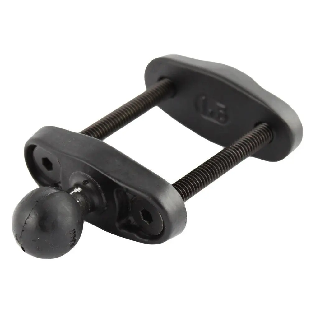 Ram Mount 1.5" Max Width Square Rail Base W/1" Ball [Ram-B-247U-15] 1