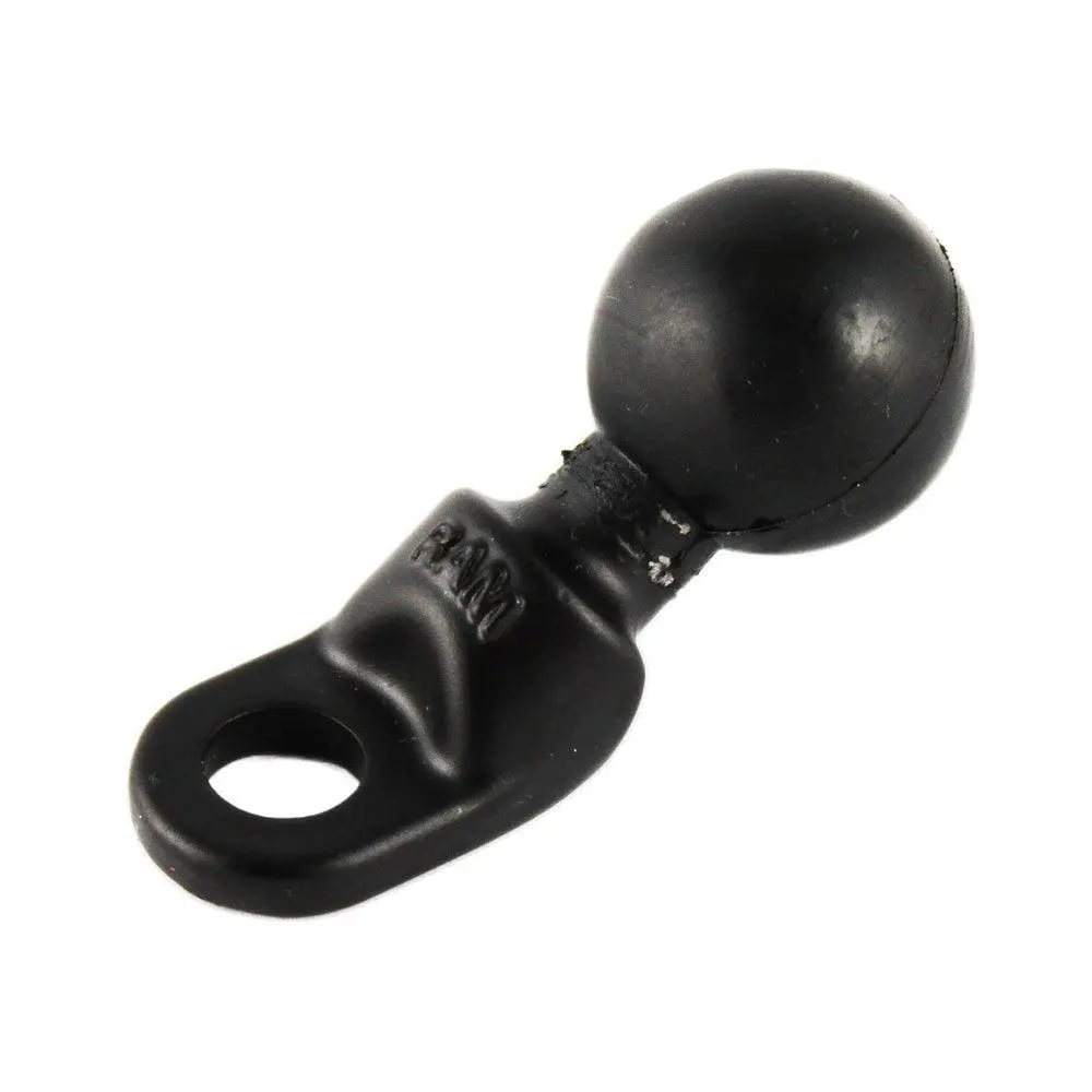 Ram Mount Motorcycle Base W/9Mm Hole & 1" Ball [Ram-B-272U] 1