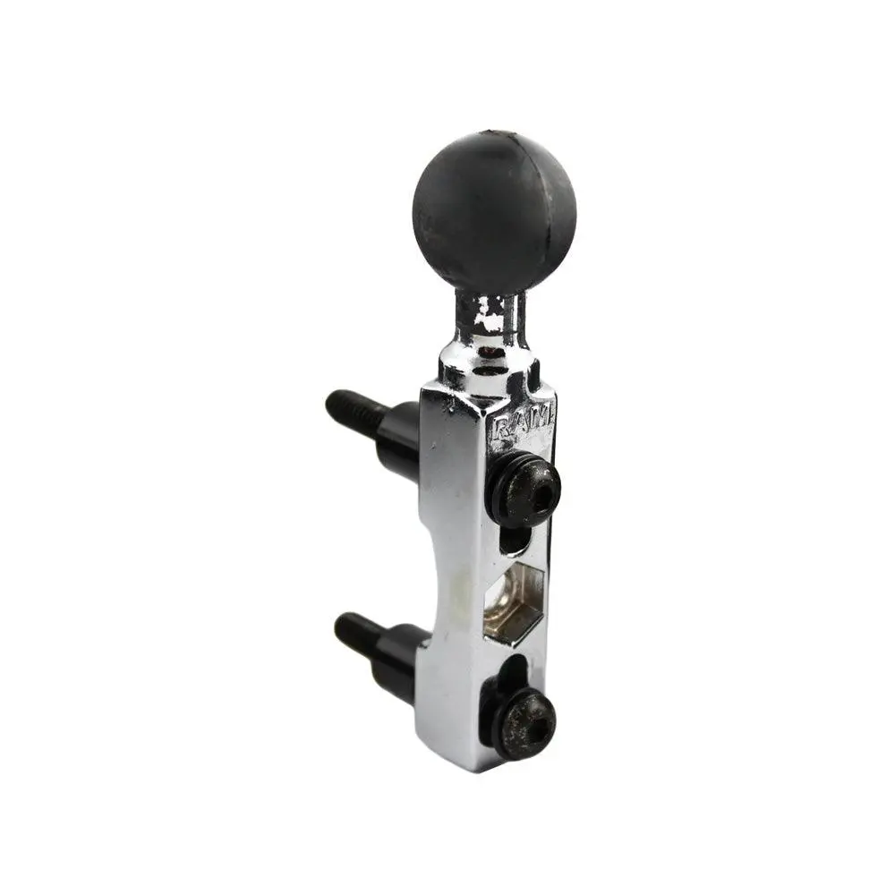 Ram Mount Chrome Motorcycle Brake/Clutch Reservoir Base W/1" Ball [Ram-B-309-1Chu] 1