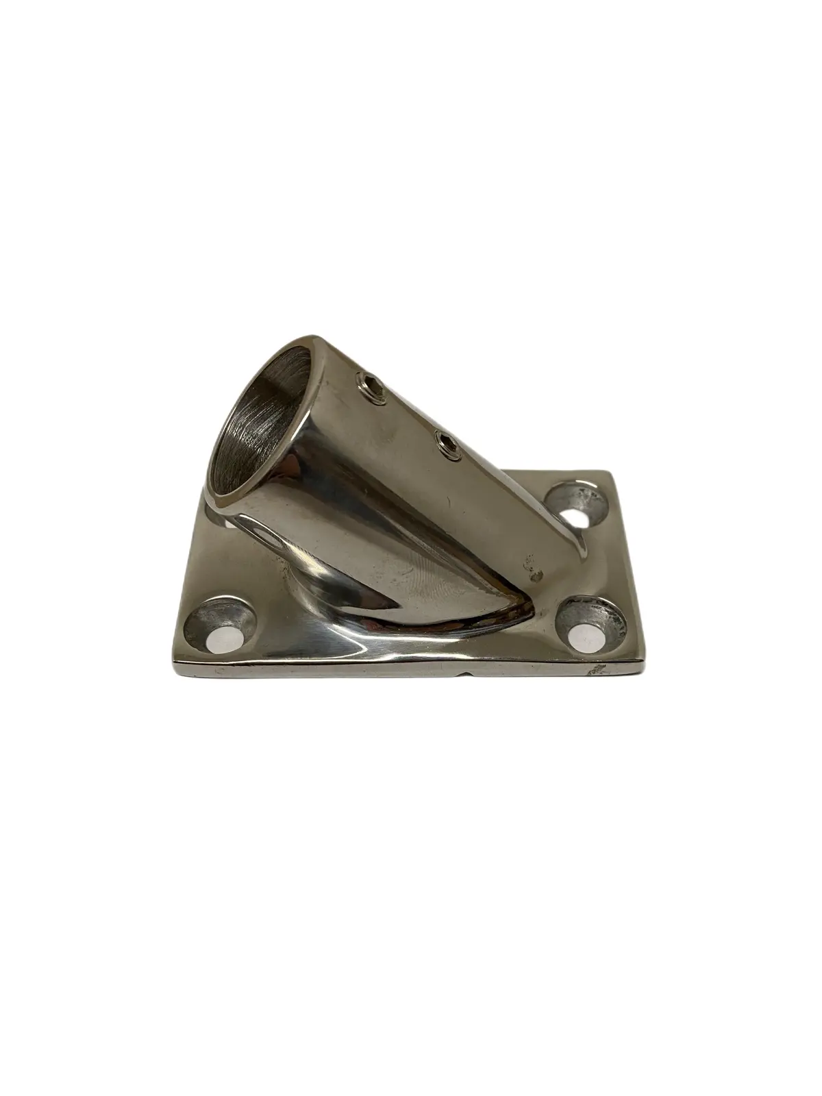 Ss Rail Fitting 1" 45 Deg Rectangle Base Ssfb66115 1