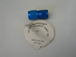 Fitting, Straight Flared - Low Pressure - #4 - Aeroquip (Eaton) 1