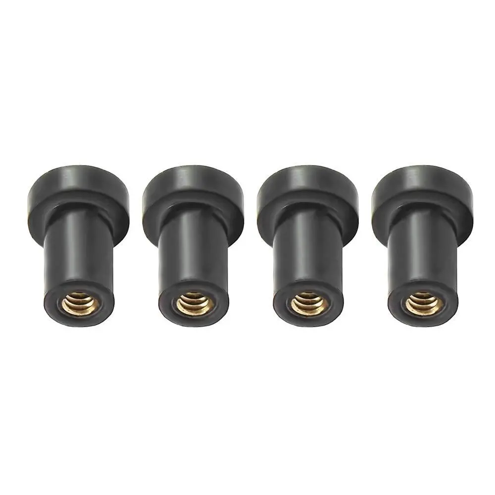 Ram Mount Mari-Nut Rubber Expansion Brass Nuts - 4 Pack [Ram-Mari-Nut-4U] 1