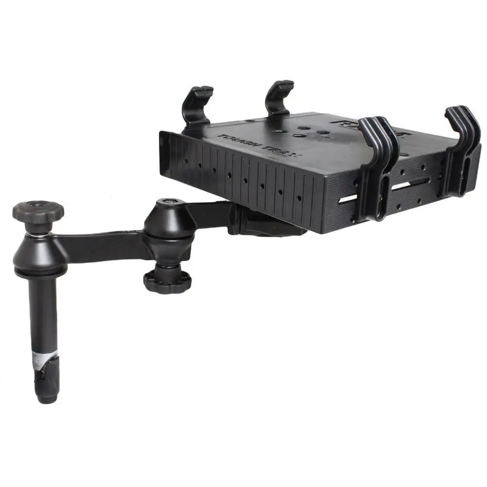 Ram Mount Double Swing Arm W/4" Male Tele-Pole - Laptop Tray [Ram-Vp-Sw1-4-234-3] 1