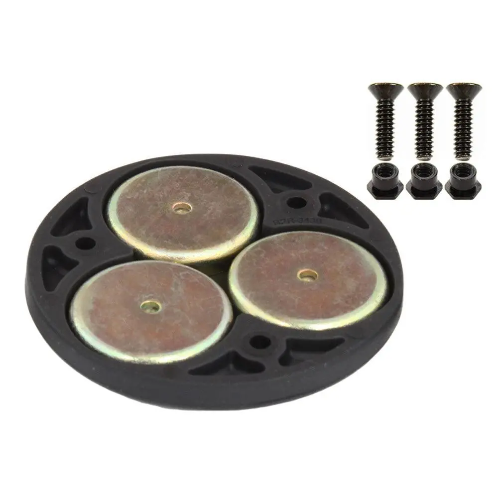 Ram Mount 2.5" Triple Magnetic Base Adapter [Rap-339U] 1