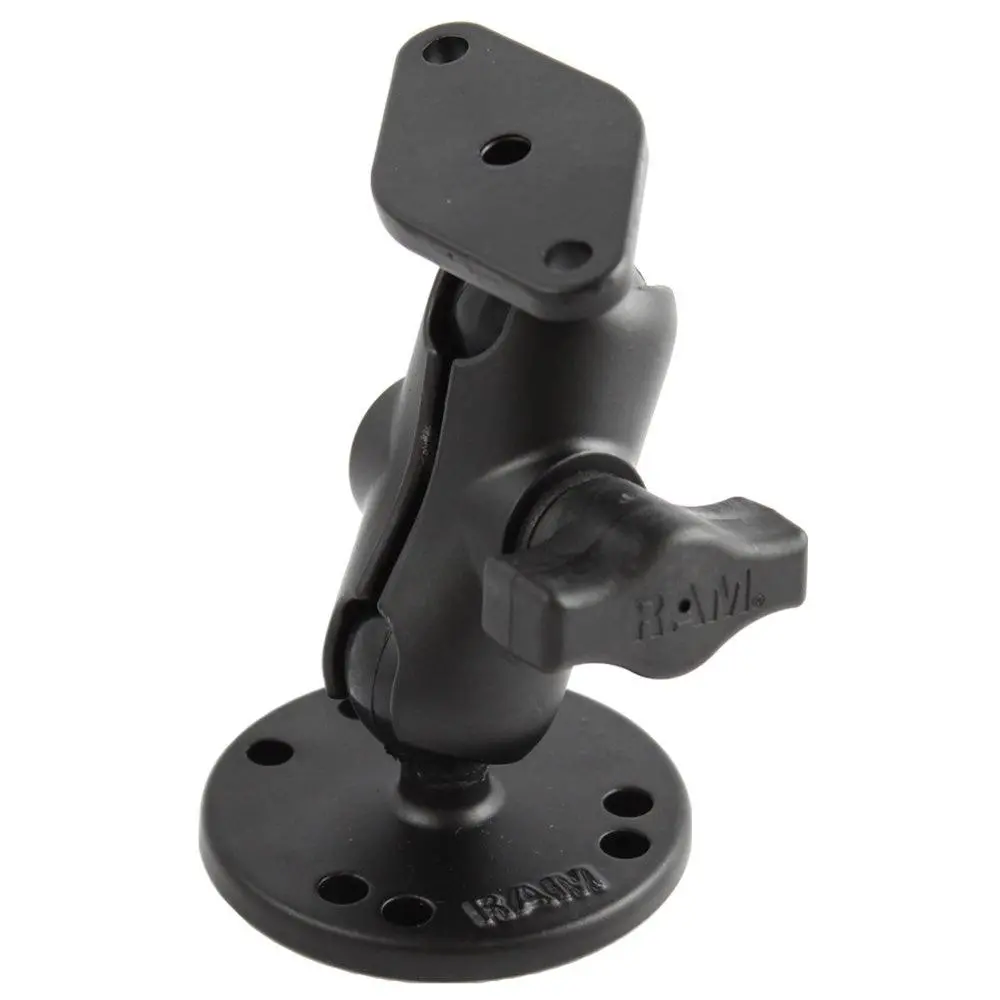 Ram Mount Flat Surface Mount Short Arm W/Diamond Base [Ram-B-138U-A] 1