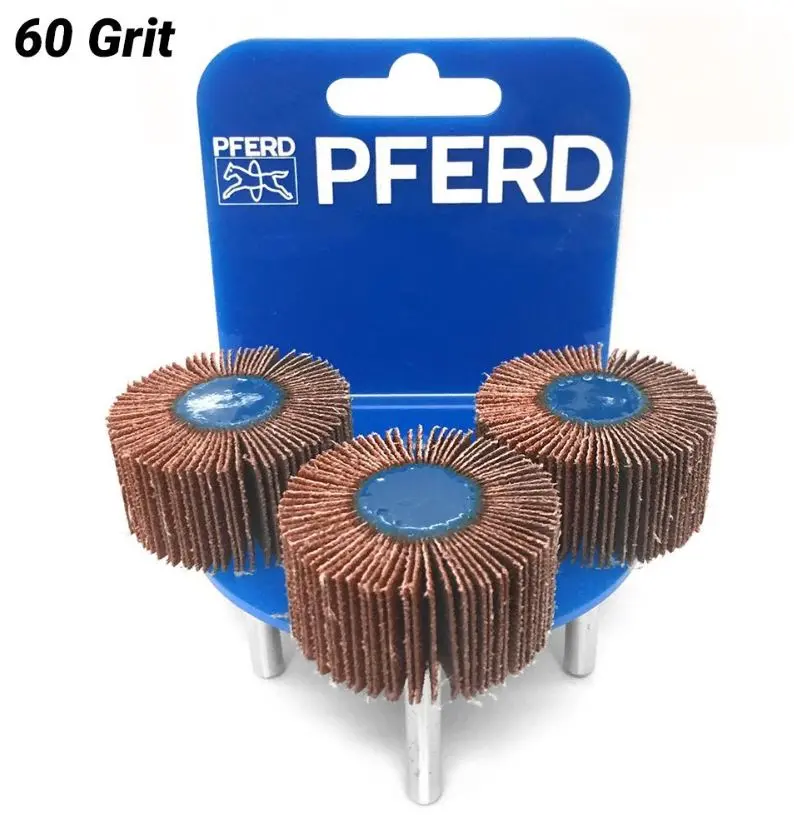 Pferd Fan Grinder 3-Pack 40 X 20Mm F4020  Aluminium Oxide 60 Grit 47800133 1