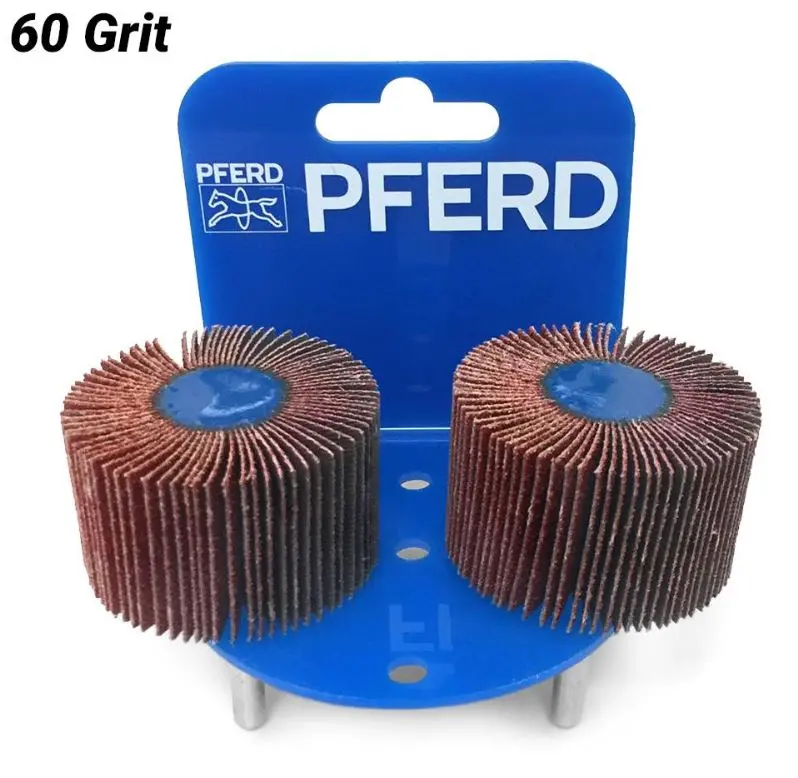 Pferd Fan Grinder 2-Pack 50 X 30Mm F5030 Aluminium Oxide 60 Grit 47800135 1