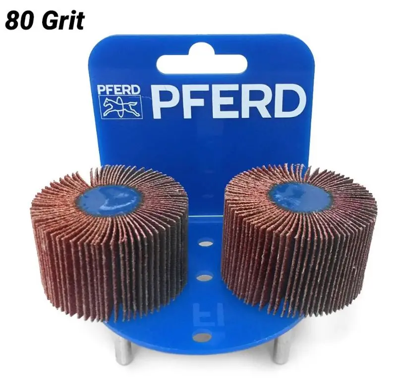 Pferd Fan Grinder 2 Pack 50 X 30Mm F5030 Aluminium Oxide 80 Grit 47800136 1