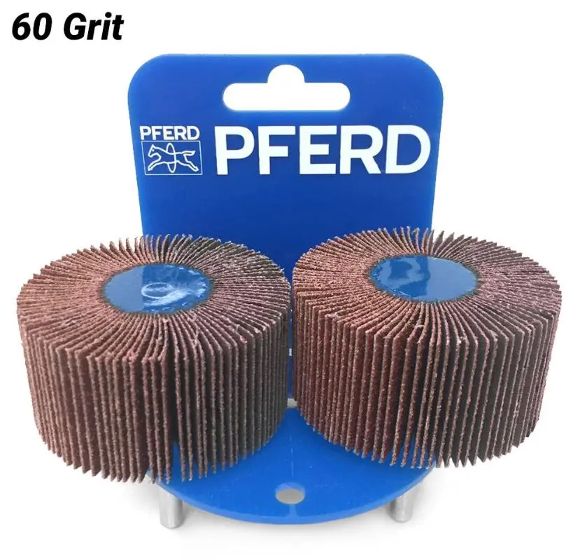 Pferd Fan Grinder 2Pack 60 X 30Mm  F6030 Aluminium Oxide 60 Grit 47800137 1