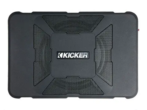 Kicker 51Hs8 8" 150W Hideaway Car Audio Powered Subwoofer Sub Enclosure Hs8 1