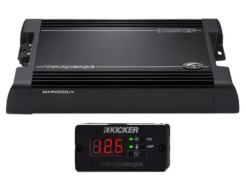 Kicker Warhorse 49Wxa10004 1000W 4-Channel Car Audio Amplifier/Amp Wxa1000.4 1