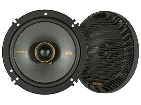 Kicker 51Ksc6504 6.5" 6-1/2" 100W 4-Ohm 2-Way Coaxial Speakers Ksc650 1