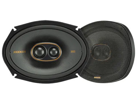 Kicker 51Ksc69304 6X9 6" X 9" 150W 4-Ohm 3-Way Triaxial Speakers Coaxial Ksc6930 1