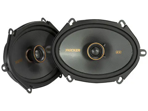 Kicker 51Ksc6804 6X8 6" X 8" 150W 4-Ohm 2-Way Coaxial Speakers Ksc680 1