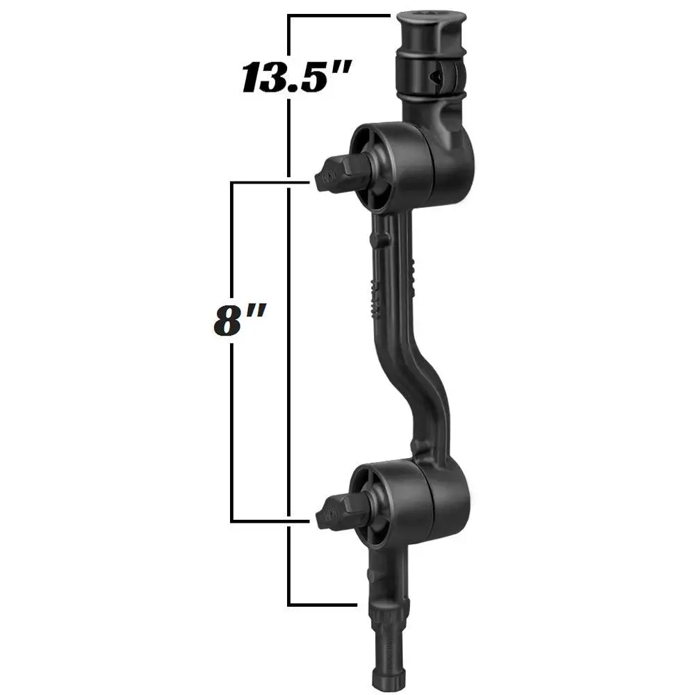 Ram Mount Adjustable Adapt-A-Post 13.5" Extension Arm [Rap-114-Apb2u] 1