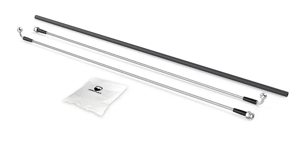 Teraflex Rear Extended 33" Stainless Steel Brake Line Kit - 1.0"+ Lift For 20+ Jeep Gladiator Jt 1