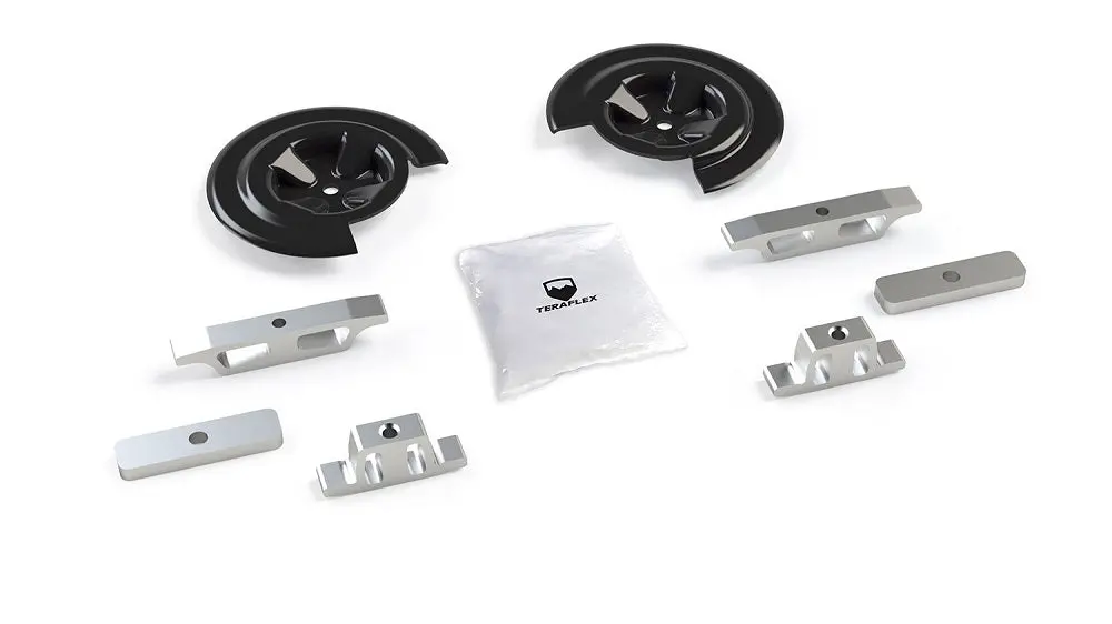 Teraflex Rear Coil Spring Retainer Kit (Upper & Lower) For 20+ Jeep Gladiator Jt 1