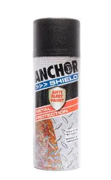 Anchor Shield Matt Black Metal Protection 300Gm 49604 1