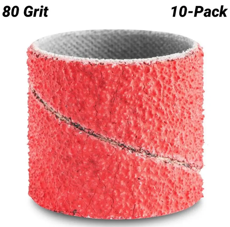 Pferd Spiral Sanding Band 10-Pack 25Mm X 25Mm 80 Grit Ksb2525 Co-Cool 49900045 1