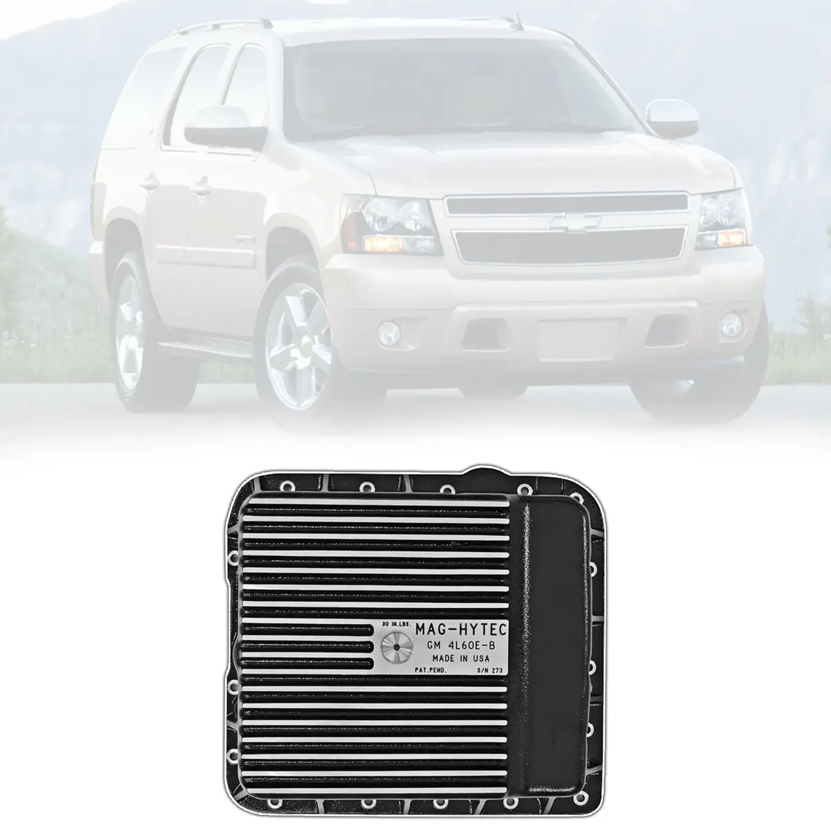 Mag Hytec Transmission Pan 4L60e-B 1