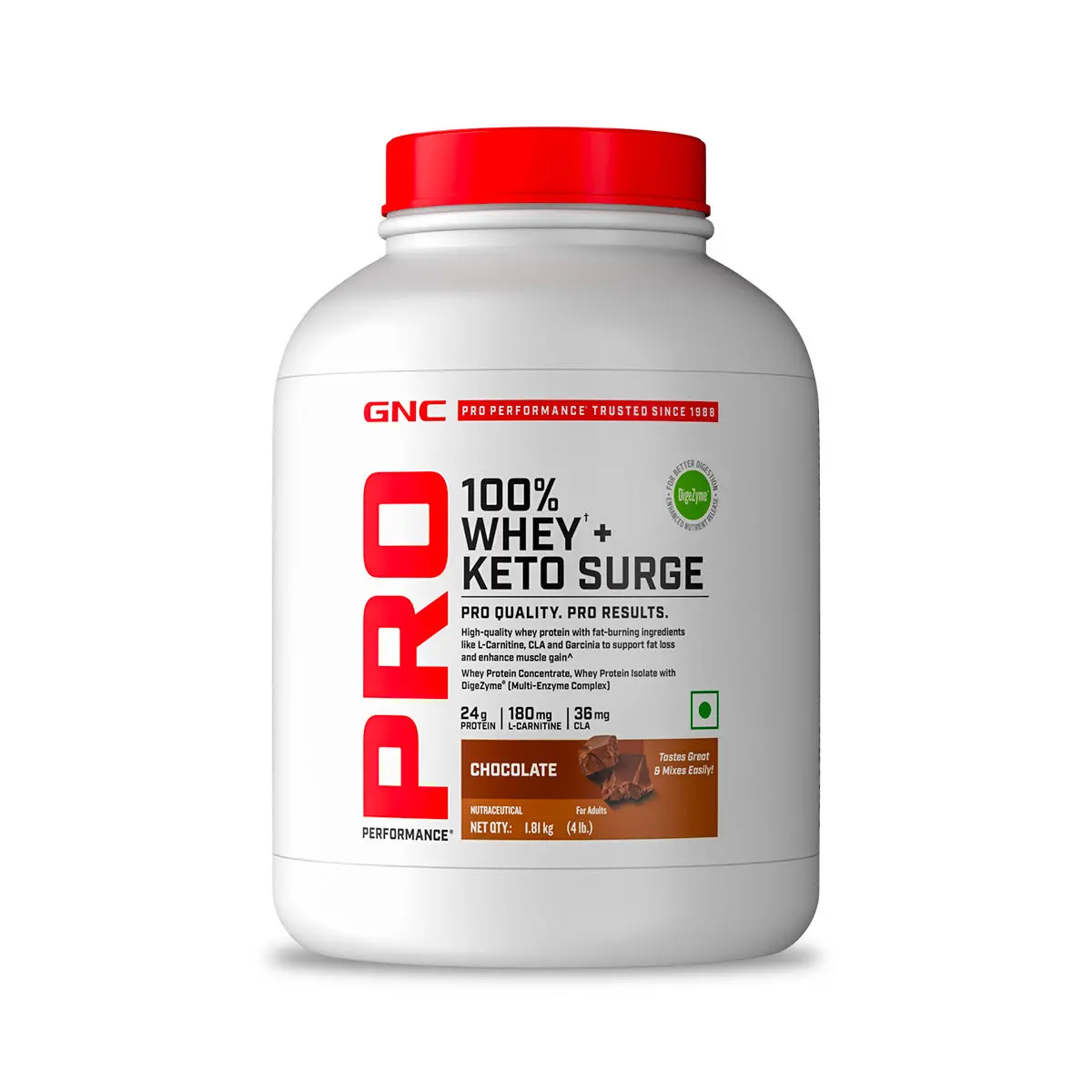 Gnc 100% Whey + Keto Surge 1