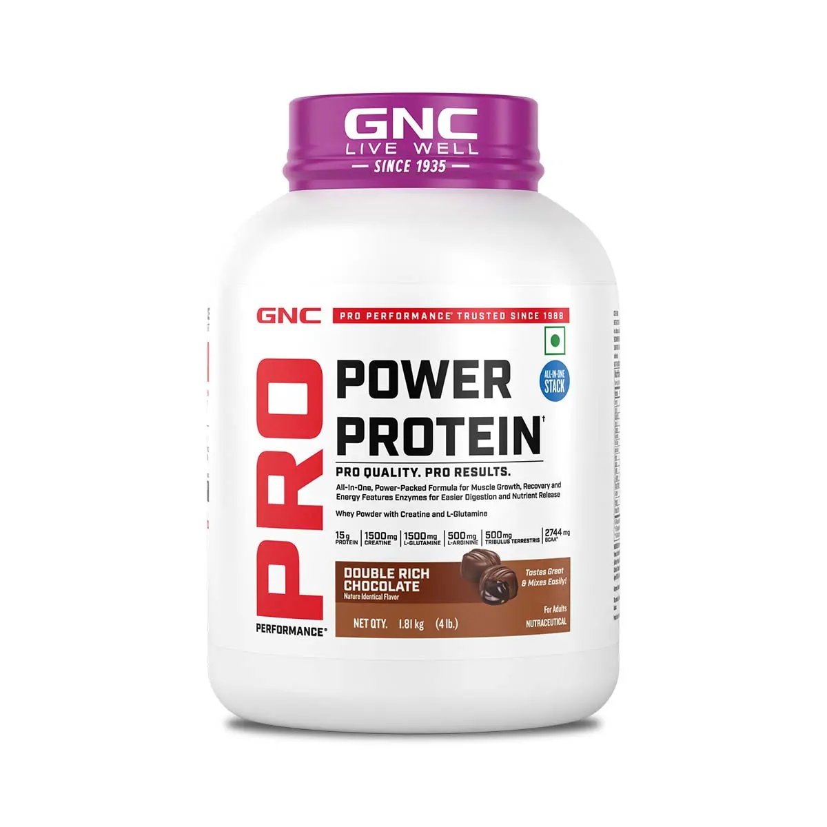 Gnc Pro Performance Power Protein  4Lbs 1