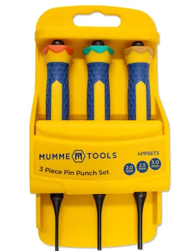 Mumme Pin Punch Set Of 3 (2.0, 2.5, 3.0Mm) 4Ppset3 1