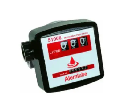 Alemlube 1” Mechanical Diesel Fuel Meter 51008 1