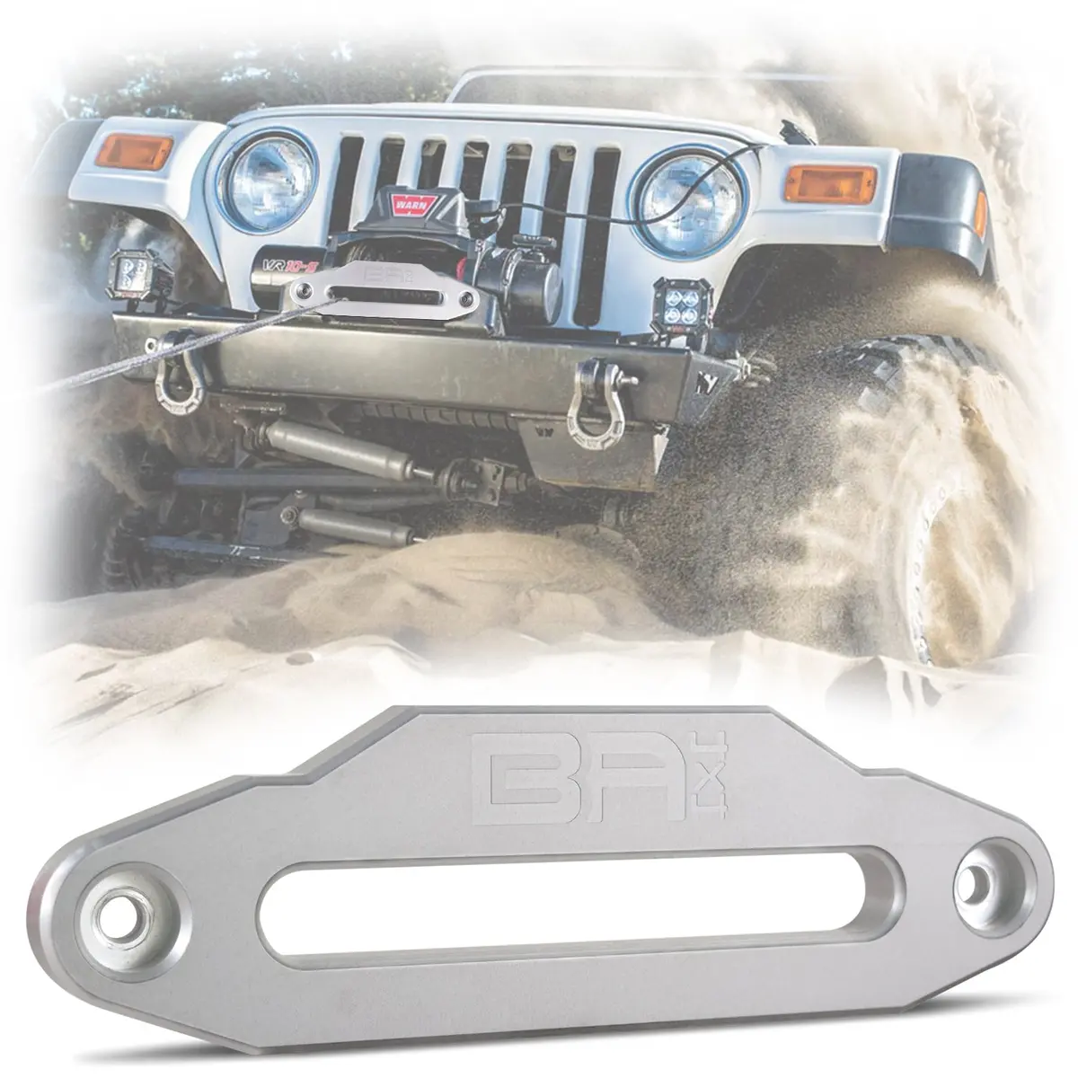 Body Armor 4X4 Hawse Winch Fairlead 1