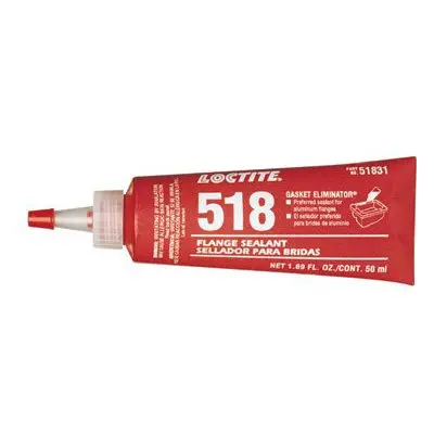 Loctite 518 Gasket Maker Flange Sealant Aluminium  50Ml  Tube 518-050Ml/Loctite 1