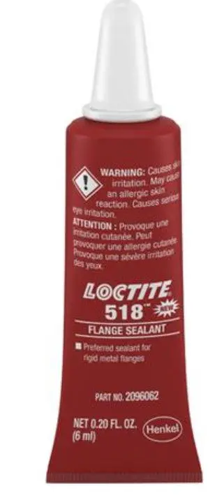 Loctite 518 Gasket Maker Aluminium  6Ml Tube  518-006Ml/Loctite 1