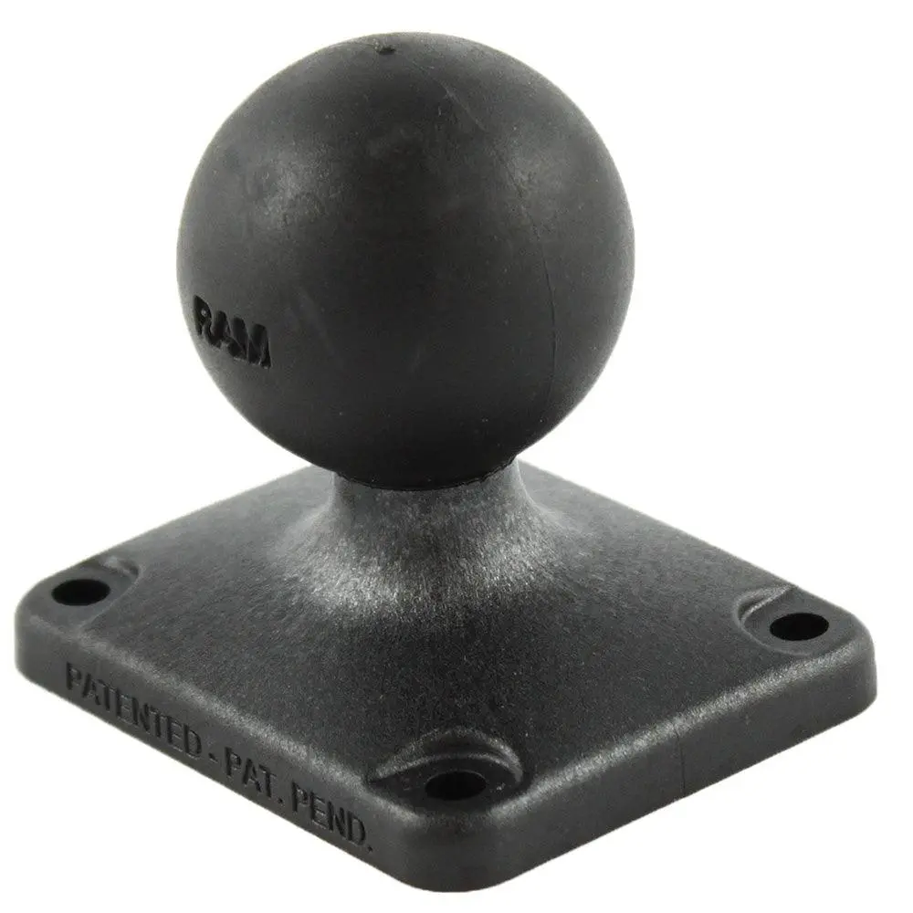 Ram Mount 2" X 2.5" Rectangle Composite Base W/1.5" Ball [Rap-202U-225] 1
