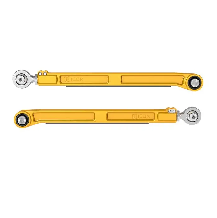 Icon Vehicle Dynamics Rear Billet Lower Link Kit (Gold Anodized) For '24-'26 Toyota Tacoma 4Wd / '22-'26 Toyota Tundra / '23-'26 Toyota Sequoia 1