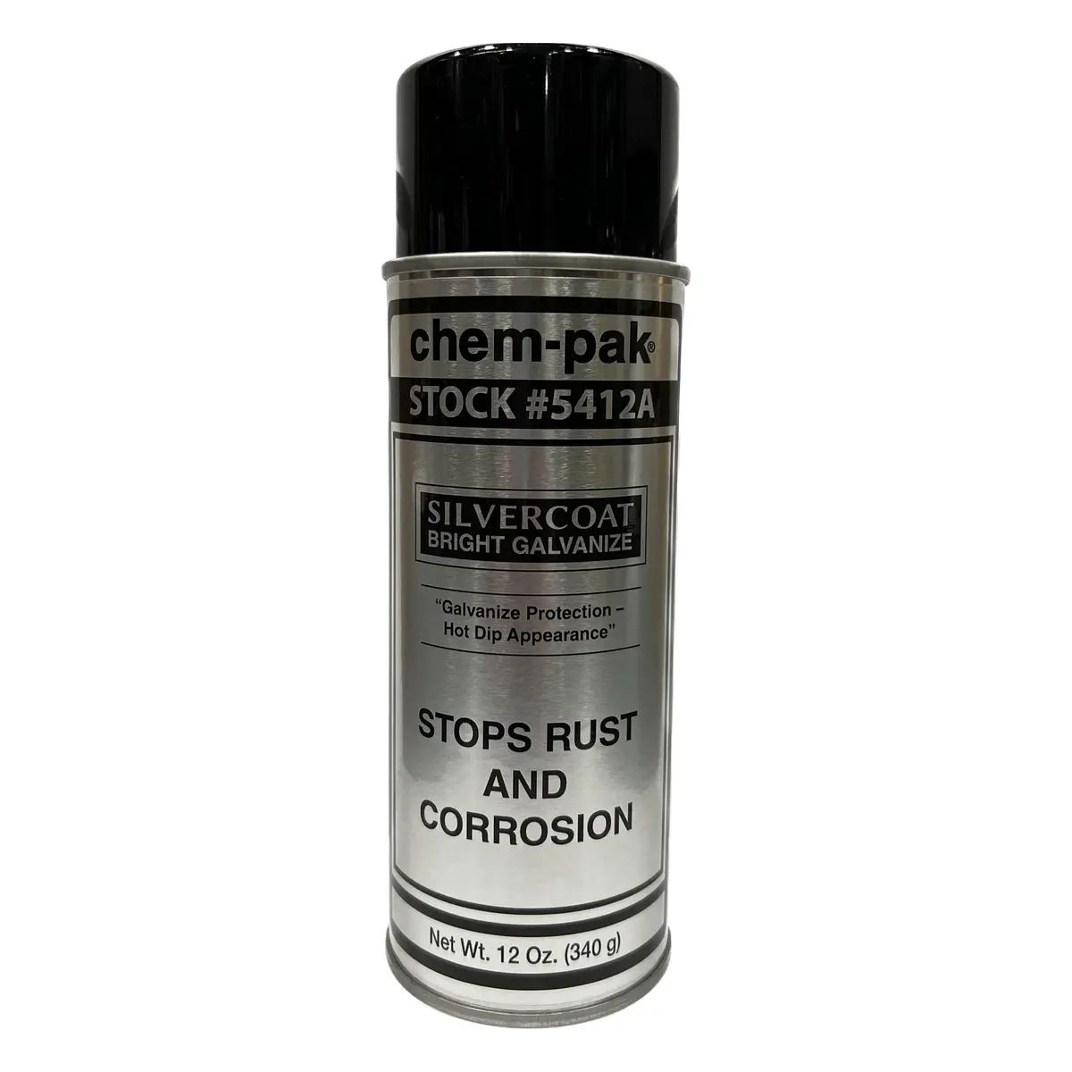 5412A Silvercoat Bright Galvanized Zinc Sold By 12 Can Case 1