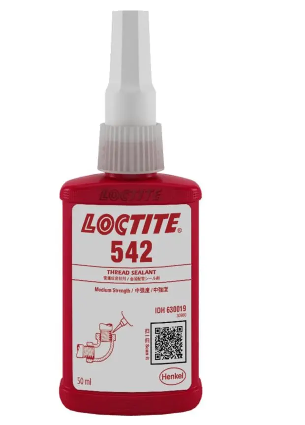 Loctite 542 Hydraulic Fast Cure Thread Sealant 50Ml 542-050Ml/Loctite 1