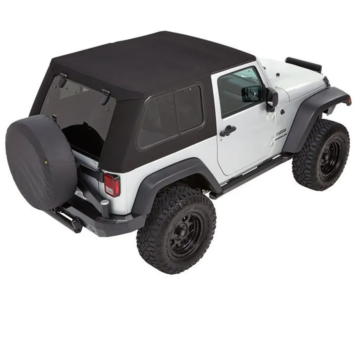 Bestop Trektop Pro Hybird Twill Soft Top For 2007-2018 Jeep Wrangler Jk 1