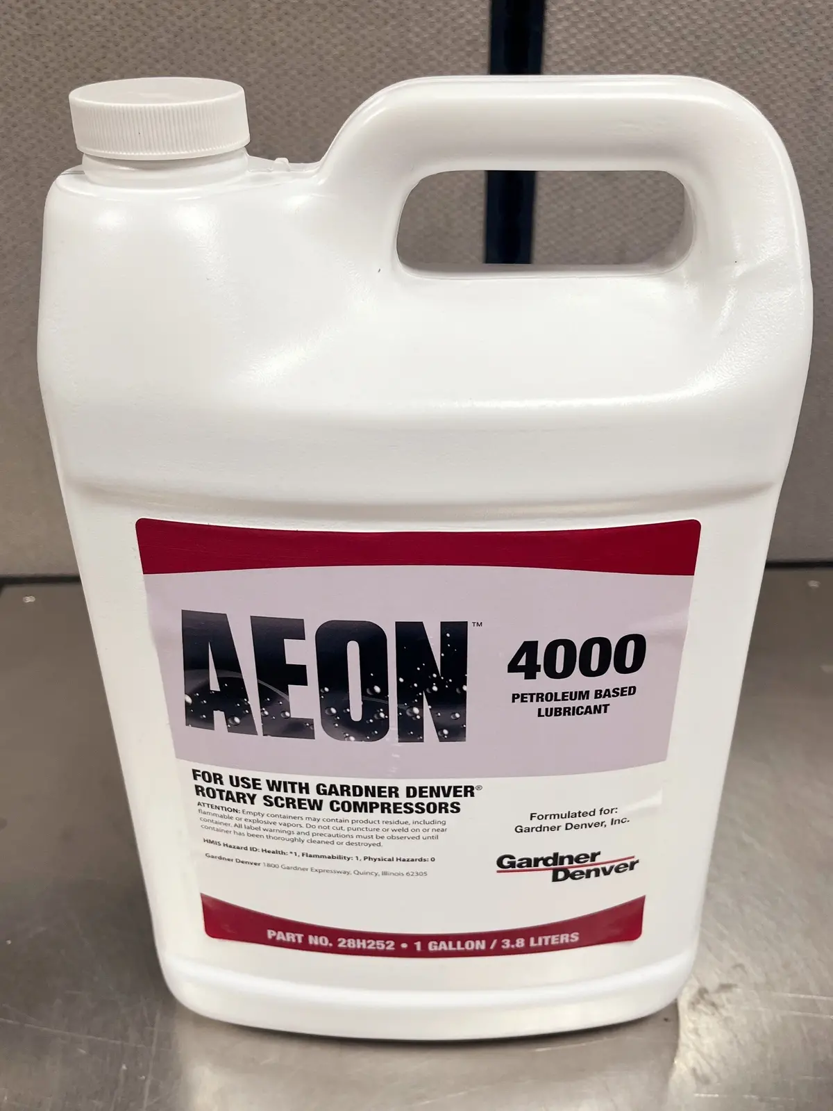 28H252: One Gallon Aeon 4000   (Order 28H466) 1