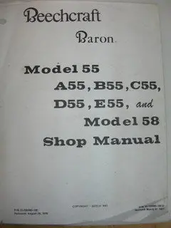 Manual, Beechcraft - Baron 55/58 - Shop 1