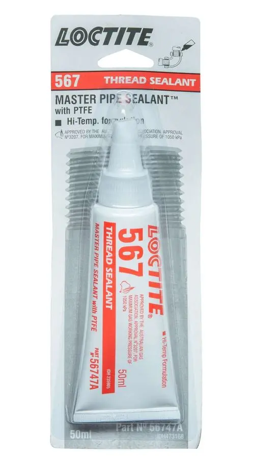Loctite 567 Master Pipe Sealant High Temp  50Ml 567-050Ml/Loctite 1