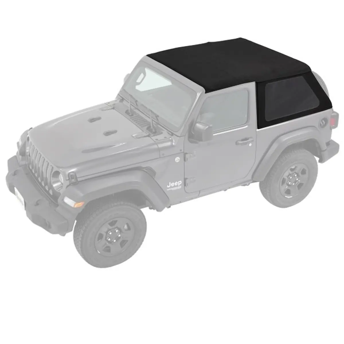 Bestop Trektop Nx Soft Top For 2018-Newer Jeep Wrangler Jl 2 Door 1