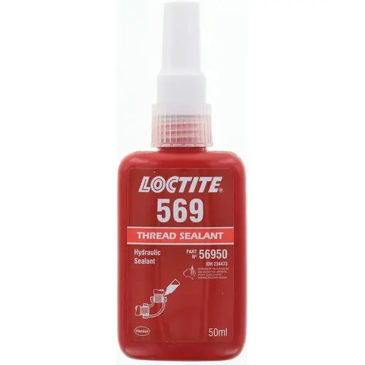 Loctite 569 Hydraulic Thread Sealant Fast Cure 50Ml 569-050Ml/Loctite 1