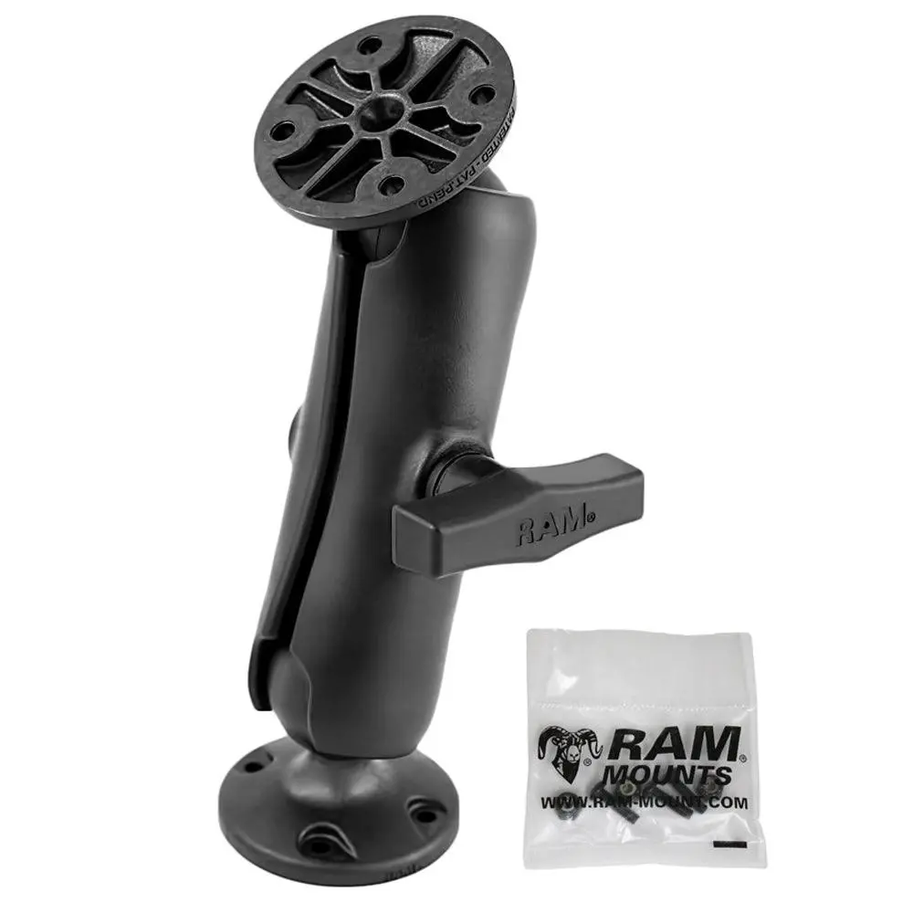 Ram Mount 1.5" Ball "Rugged Use" Mount F/Garmin Echo 200, 500C, & 550C [Rap-101U-G4] 1