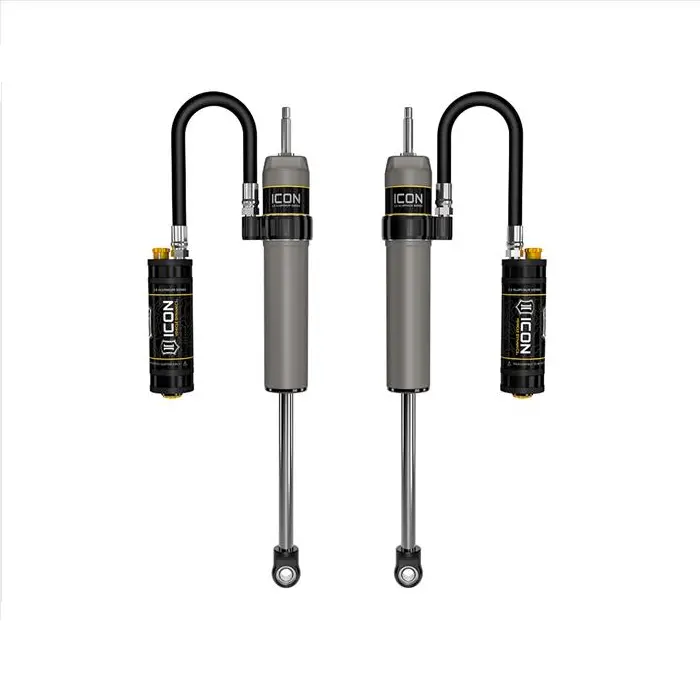 Icon Vehicle Dynamics 3-3.5" Lift Vs 2.5 Aluminum Series Rear Remote Reservoir Shock Absorbers W/ Cdcv For '22-'24 Toyota Tundra 1
