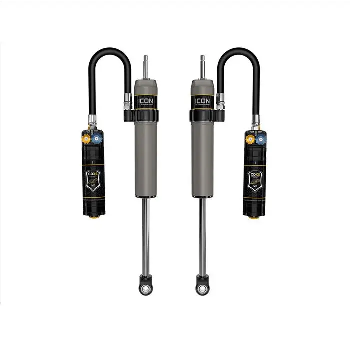 Icon Vehicle Dynamics 0-3" Lift Vs 2.5 Aluminum Series Rear Remote Reservoir Shock Absorbers W/ Cdxs For '24-'26 Toyota Land Cruiser 250 Series / '24-'26 Lexus Gx550 1