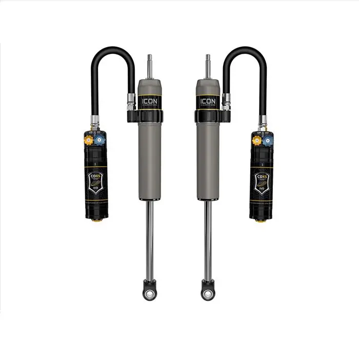 Icon Vehicle Dynamics 0-3" Lift Vs 2.5 Aluminum Series Rear Remote Reservoir Shock Absorbers W/ Cdxs For '25+ Toyota 4Runner 1