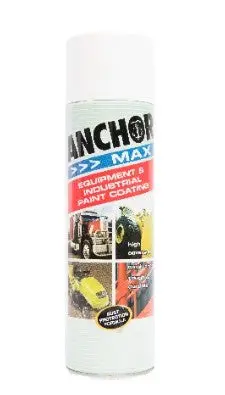 Anchormax Gloss White Spray Can Paint 400Gm 58408 1