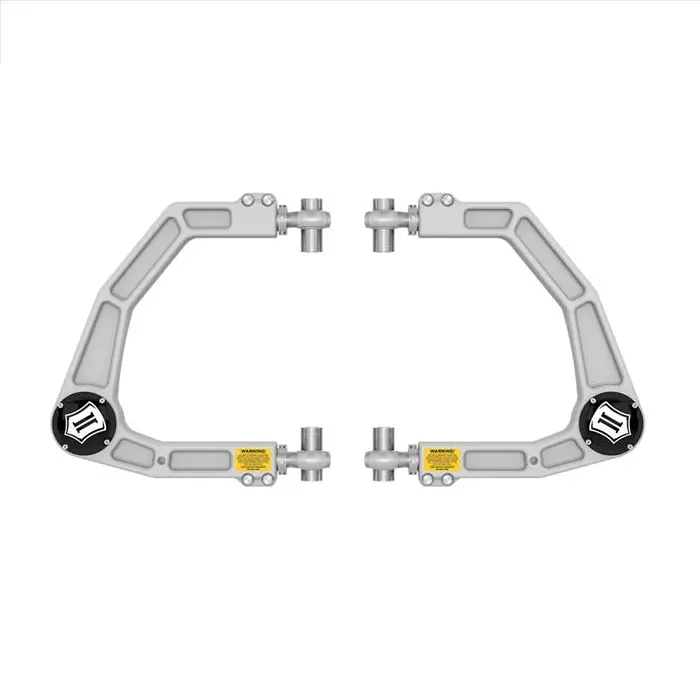 Icon Vehicle Dynamics Front Billet Upper Control Arms Kit W/ Delta Joint Pro For '24-'26 Toyota Tacoma 4Wd / '24-'26 Toyota Land Cruiser / '25-'26 Toyota 4Runner / '24-'26 Lexus Gx550 1
