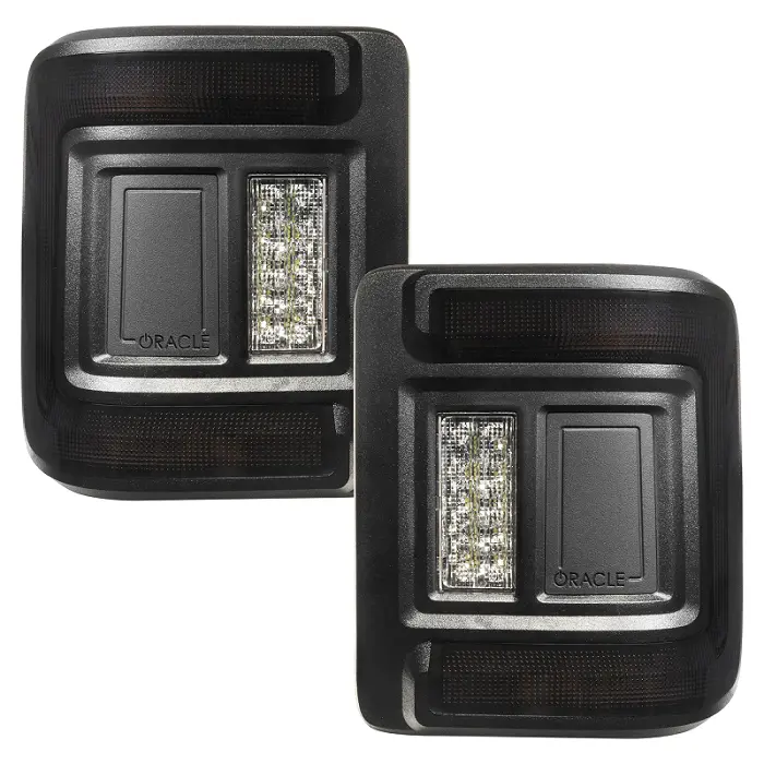 Oracle Lighting Flush Mount Led Tail Lights (Tinted Lens) For '18-Newer Jeep Wrangler Jl / Jlu 1