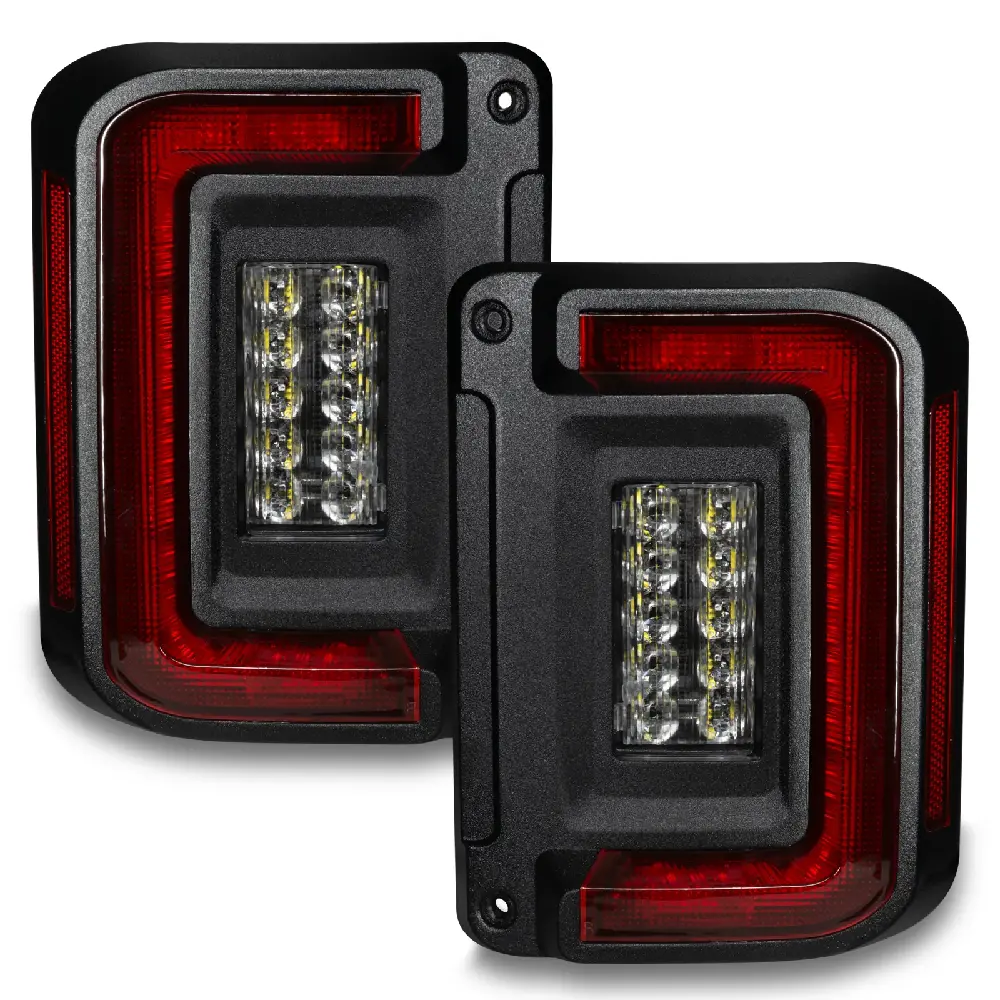 Oracle Lighting Flush Mount Led Tail Lights (Standard Red Lens) For '07-'18 Jeep Wrangler Jk / Jku 1