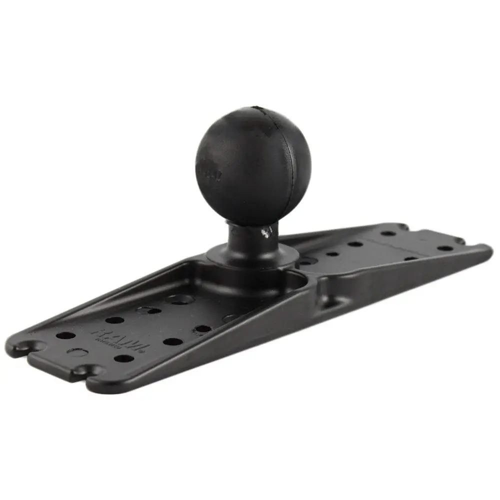 Ram Mount 11" X 3" Rectangle Universal Electronics Base W/2.25" Ball [Ram-D-111Bu] 1
